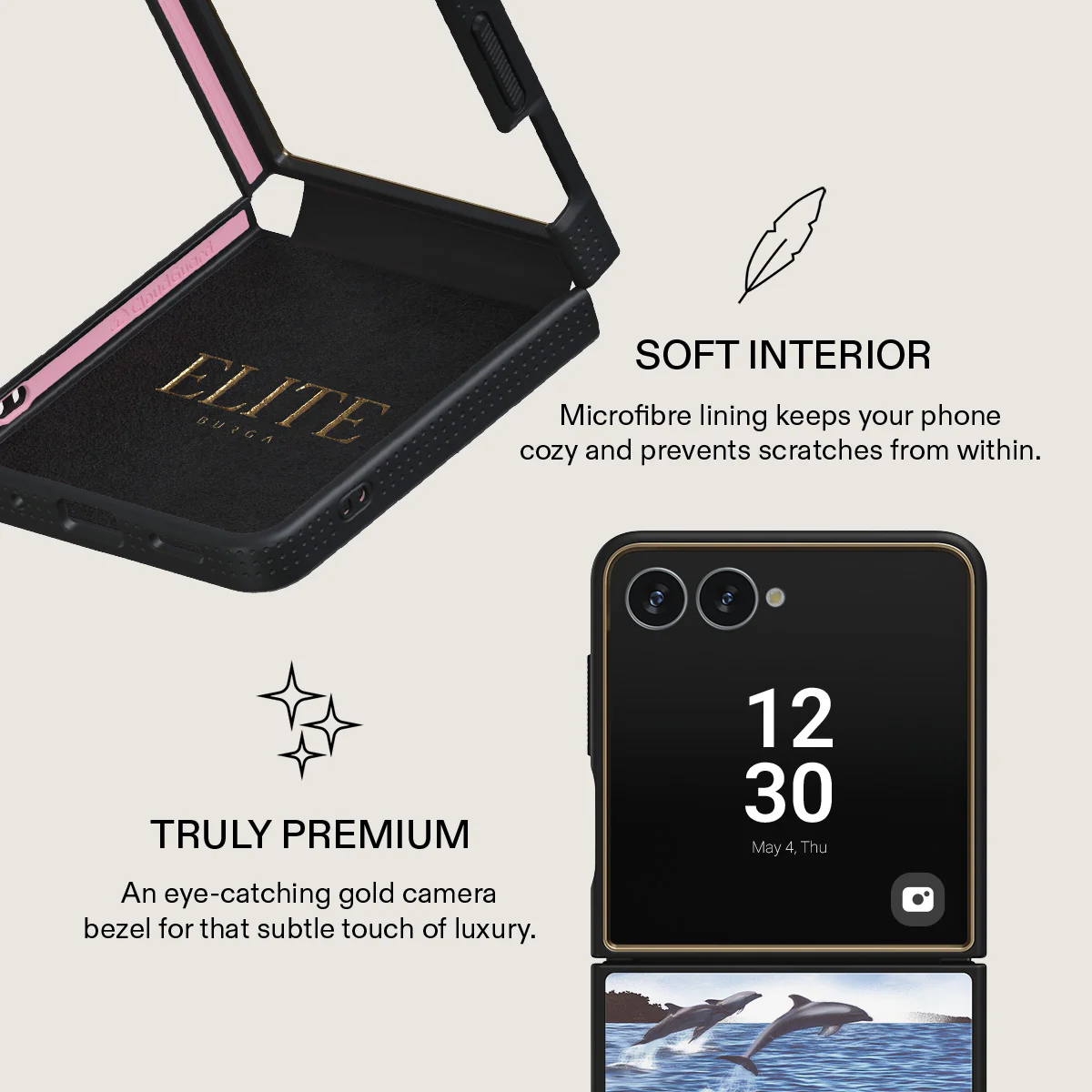 Retro Splash - Samsung Galaxy Z Flip 7 Case - Image 10