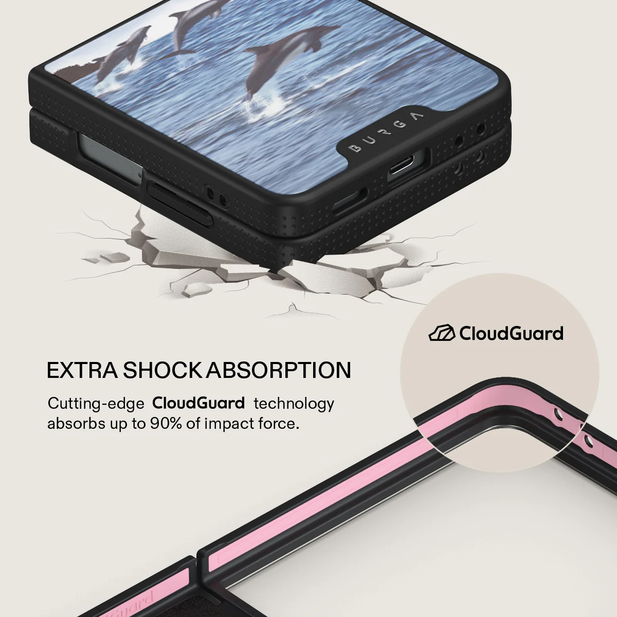 Retro Splash - Samsung Galaxy Z Flip 7 Case - Image 14