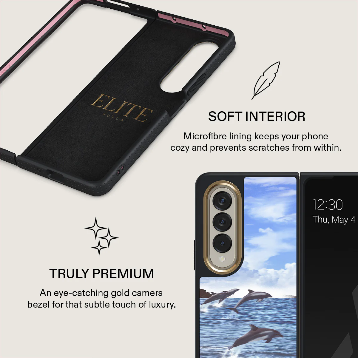 Retro Splash - Samsung Galaxy Z Fold 4 Case - Image 11