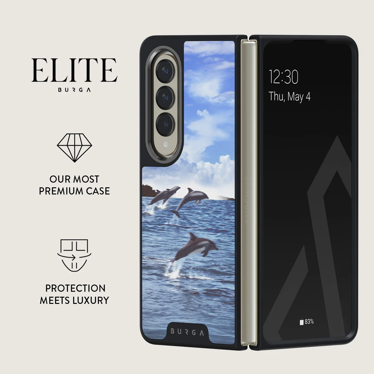 Retro Splash - Samsung Galaxy Z Fold 4 Case - Image 14