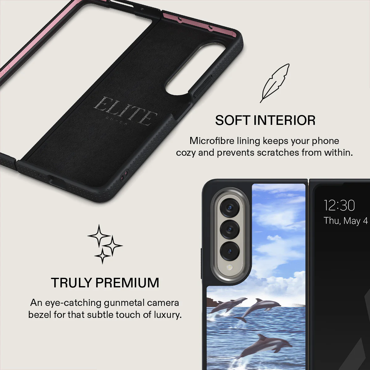Retro Splash - Samsung Galaxy Z Fold 4 Case - Image 18