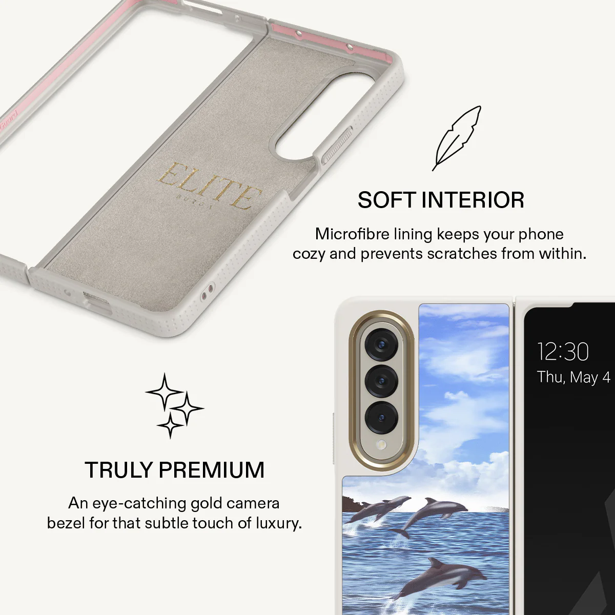 Retro Splash - Samsung Galaxy Z Fold 4 Case - Image 25