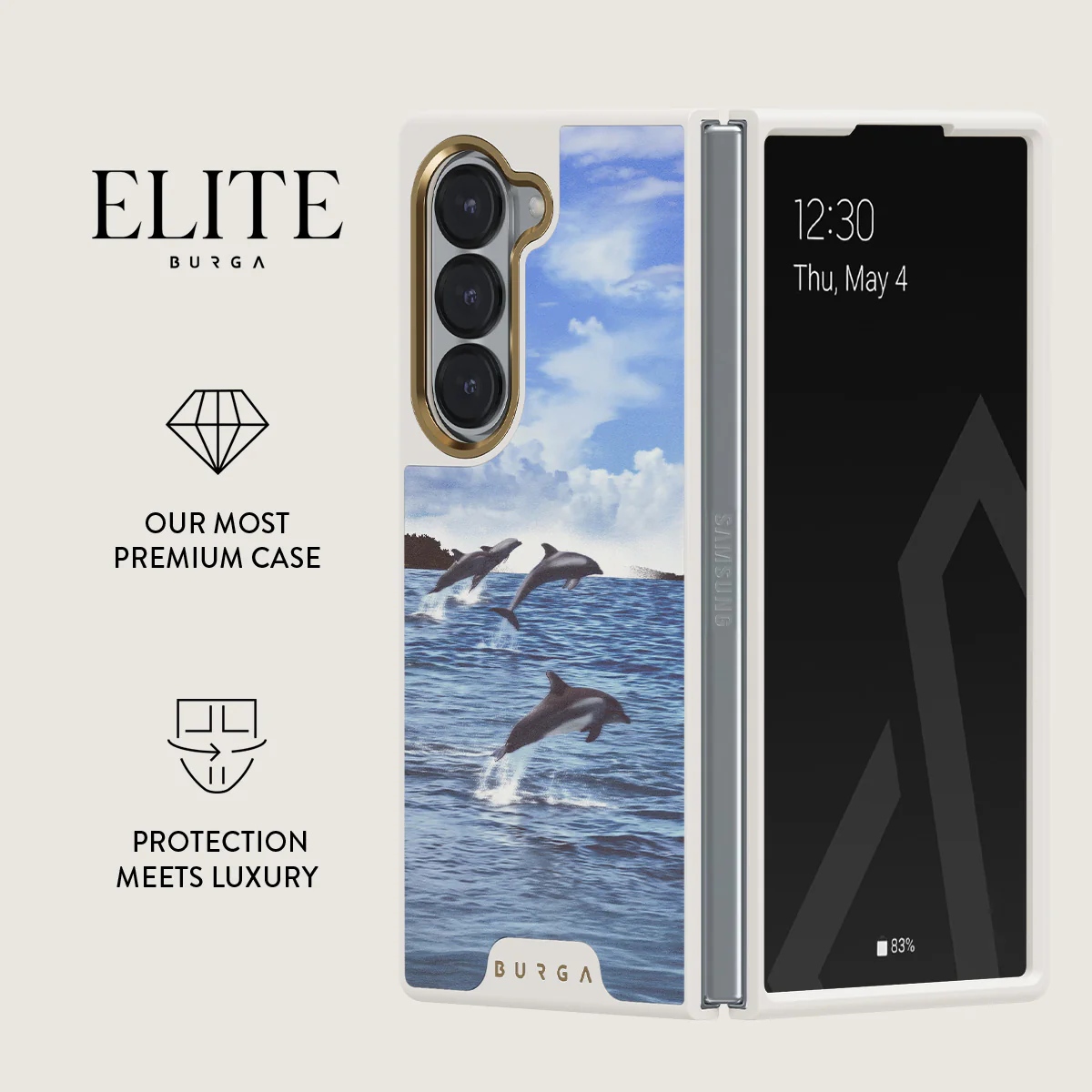 Retro Splash - Samsung Galaxy Z Fold 6 Case - Image 16