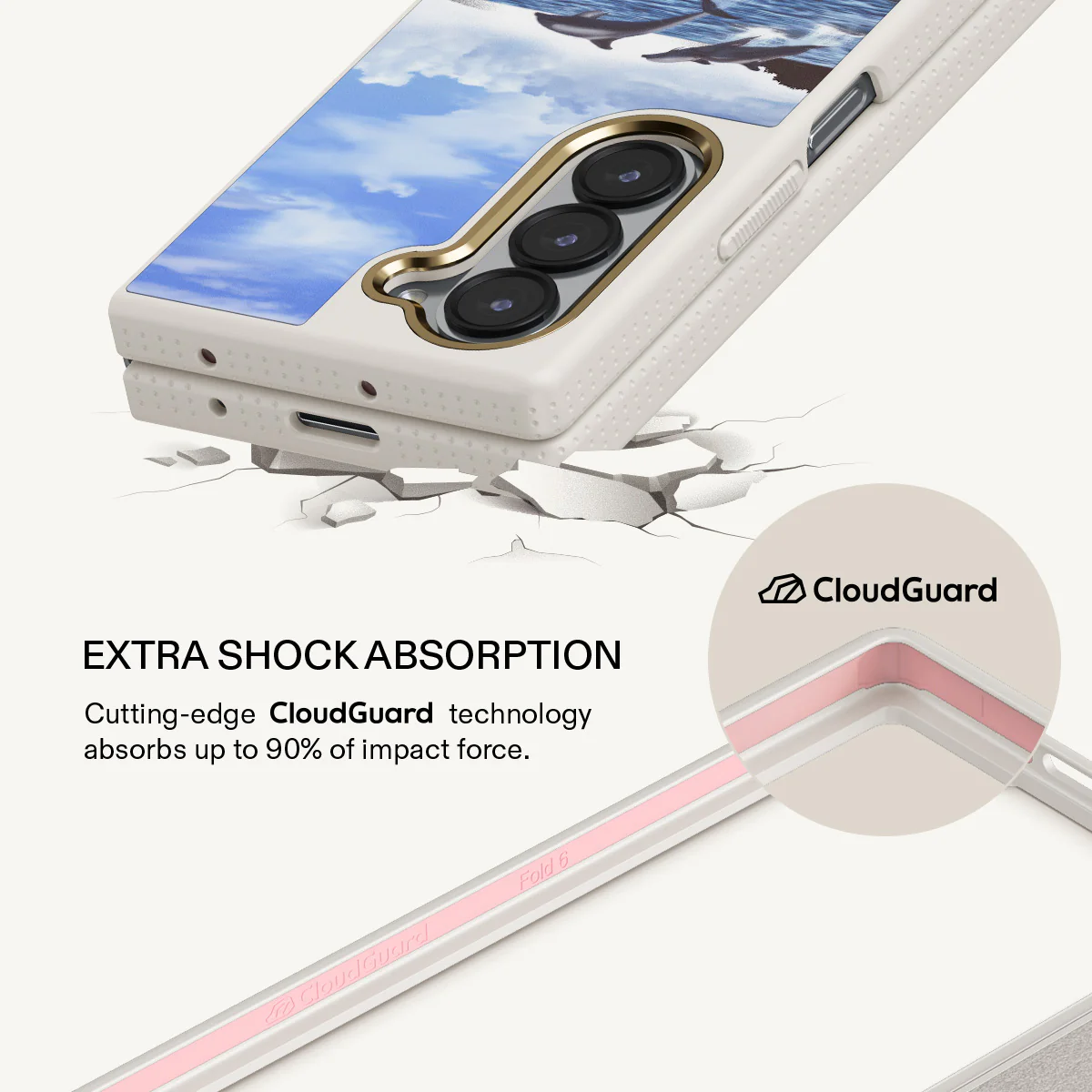 Retro Splash - Samsung Galaxy Z Fold 6 Case - Image 17