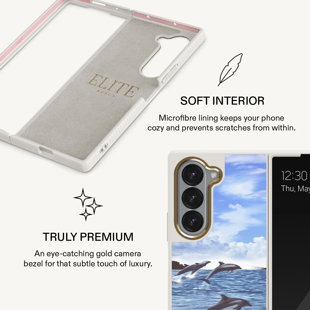 Retro Splash - Samsung Galaxy Z Fold 6 Case - Image 20
