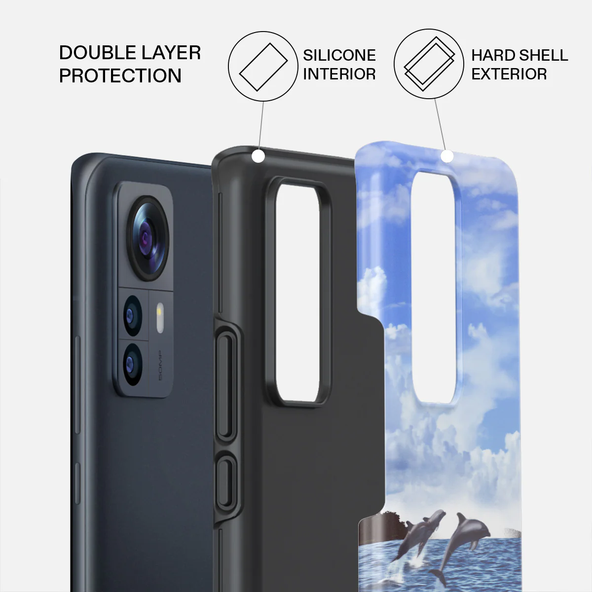 Retro Splash - Xiaomi 12 Case - Image 2
