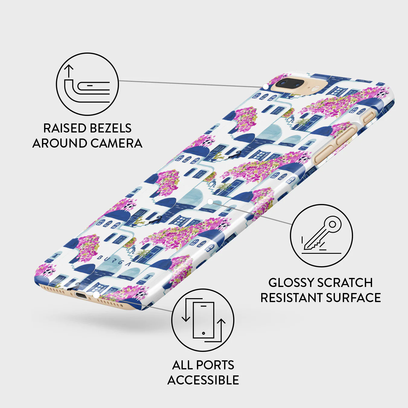 Santorini - iPhone 7 Plus / 8 Plus Case - Image 3