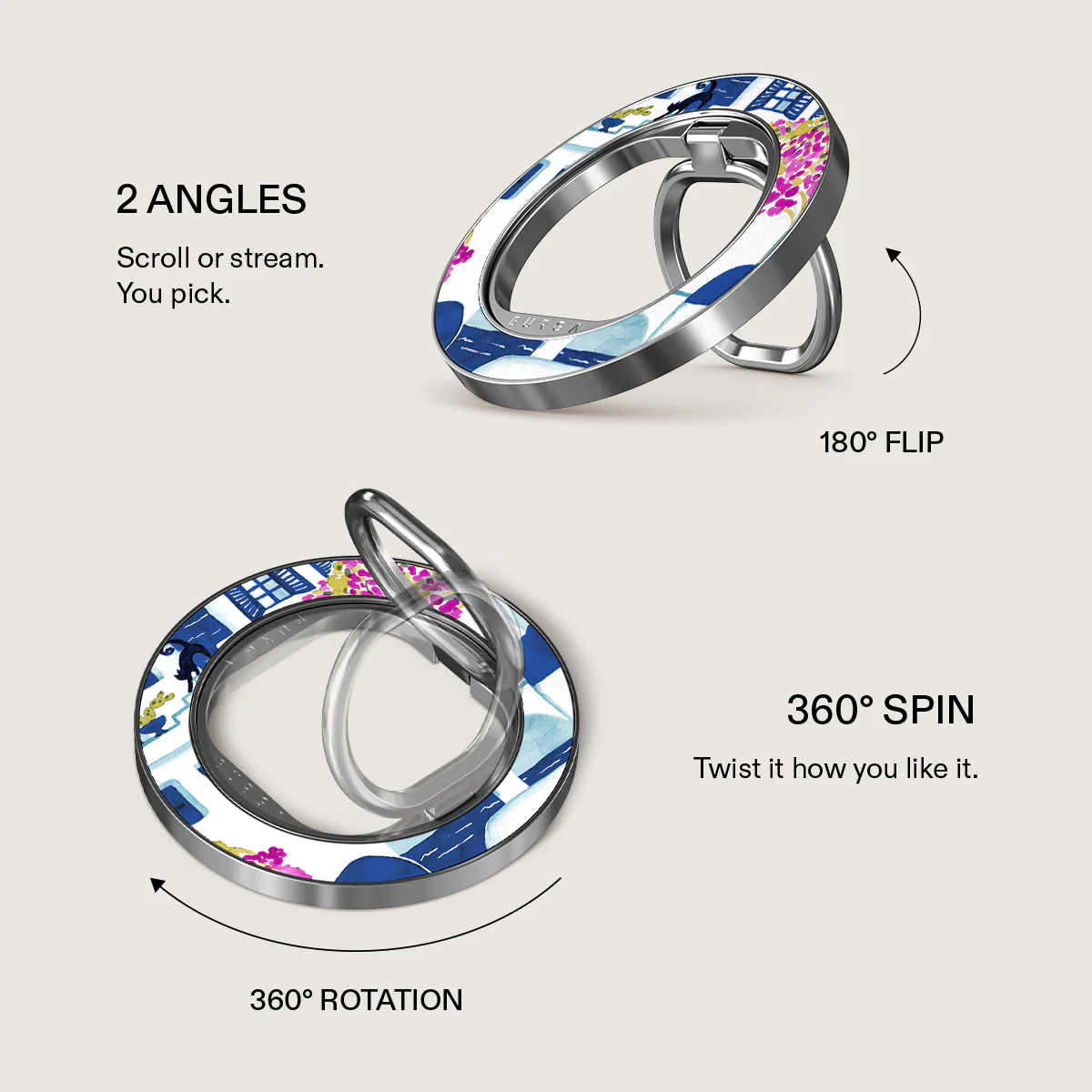 Santorini - Magnetic Ring Holder - Image 3