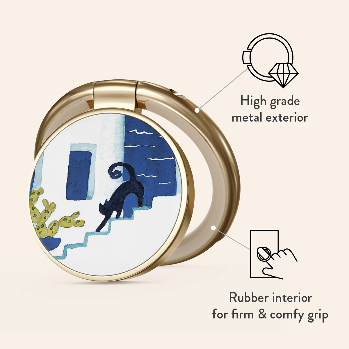 Santorini - Adhesive Ring Holder - Image 7