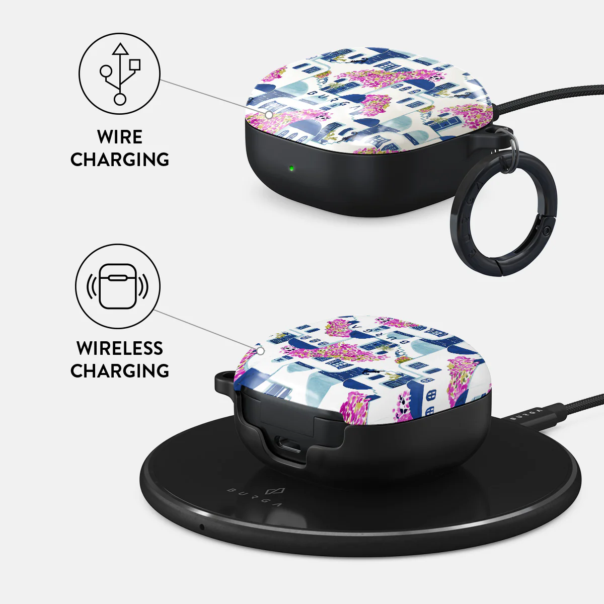 Santorini - Samsung Galaxy Buds Pro Case - Image 3
