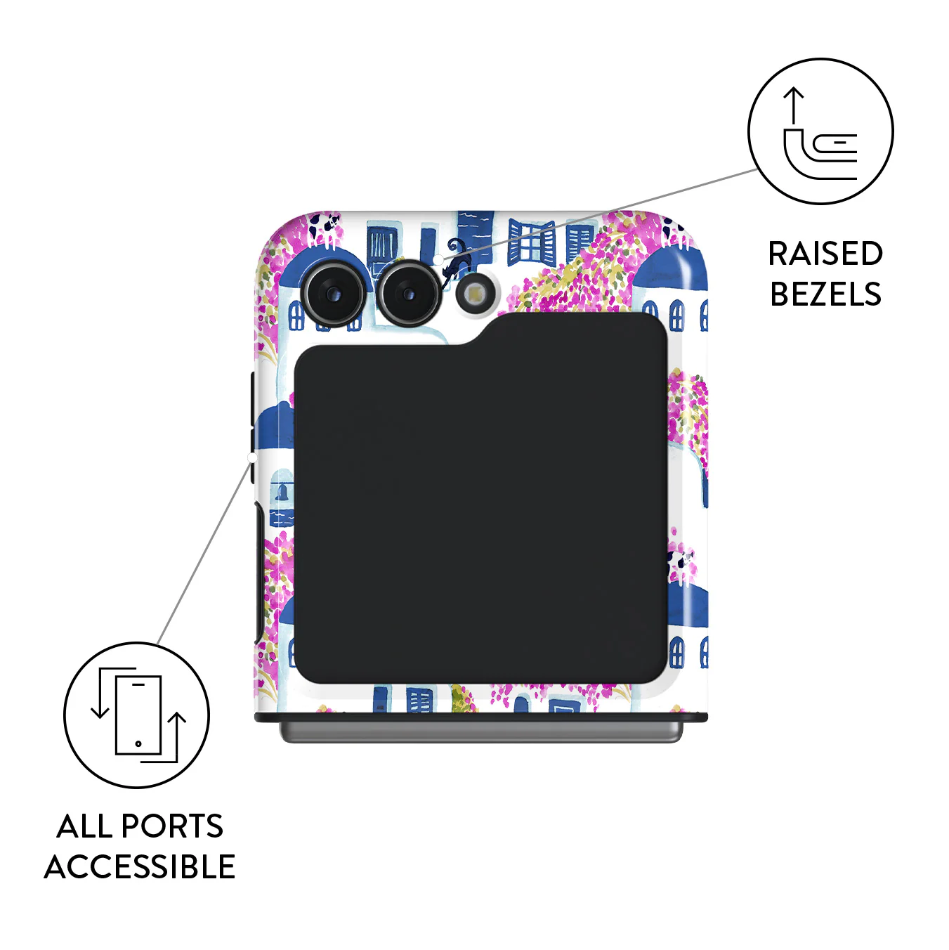 Santorini - Samsung Galaxy Z Flip 5 Case - Image 3
