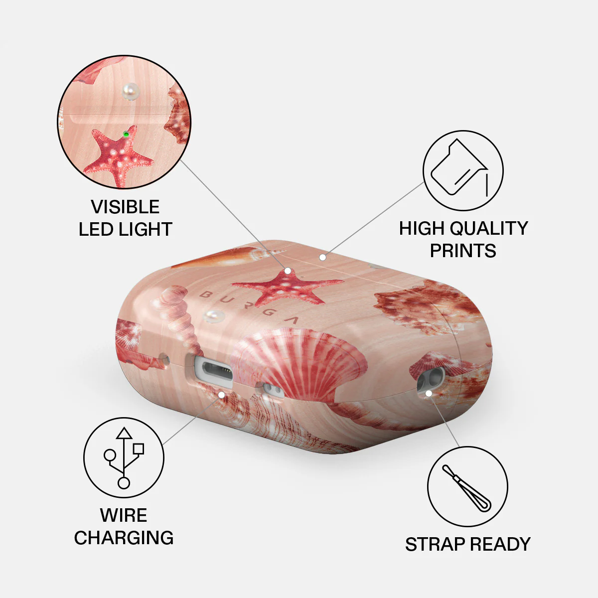 Seashells - AirPods Pro 2 Case - Image 3