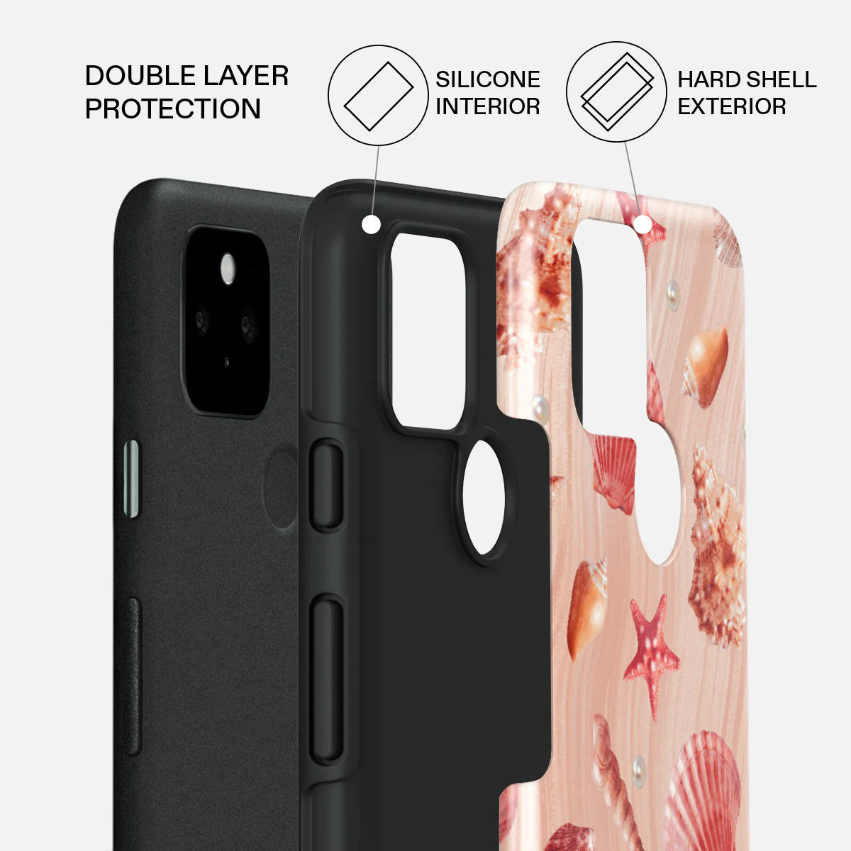 Seashells - Google Pixel 5 Case - Image 2