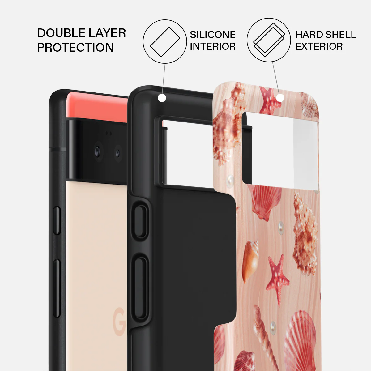 Seashells - Google Pixel 6 Case - Image 2