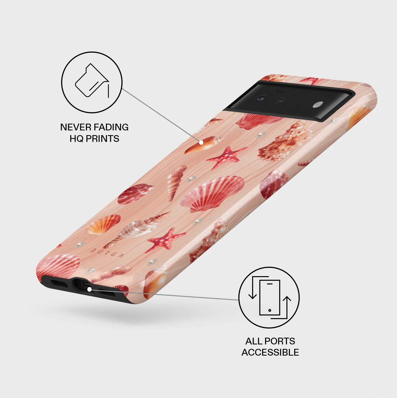Seashells - Google Pixel 6a Case - Image 3