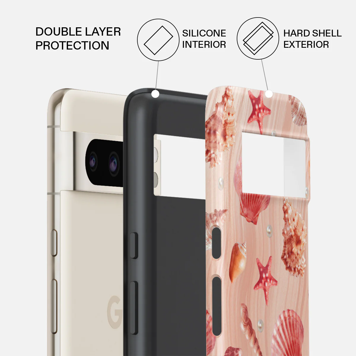 Seashells - Google Pixel 8 Pro Case - Image 2