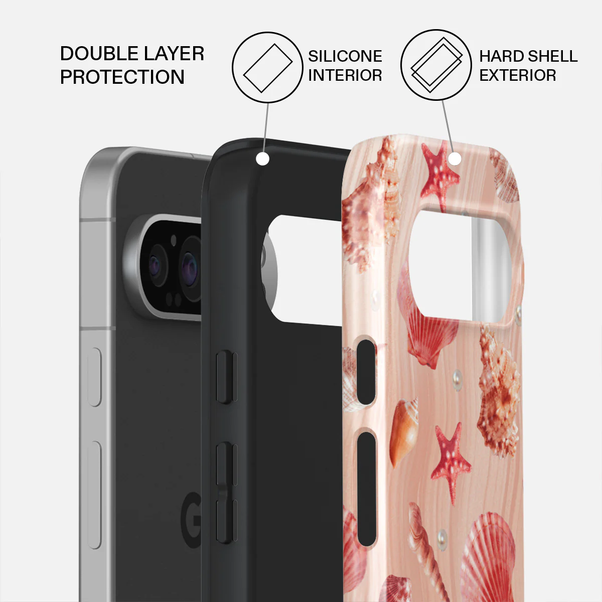 Seashells - Google Pixel 9 Pro Case - Image 2
