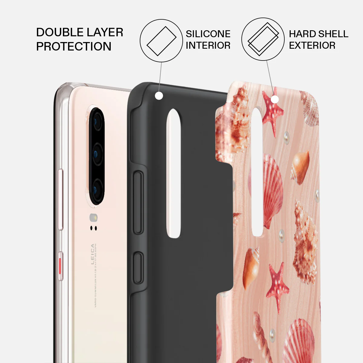 Seashells - Huawei P30 Case - Image 6