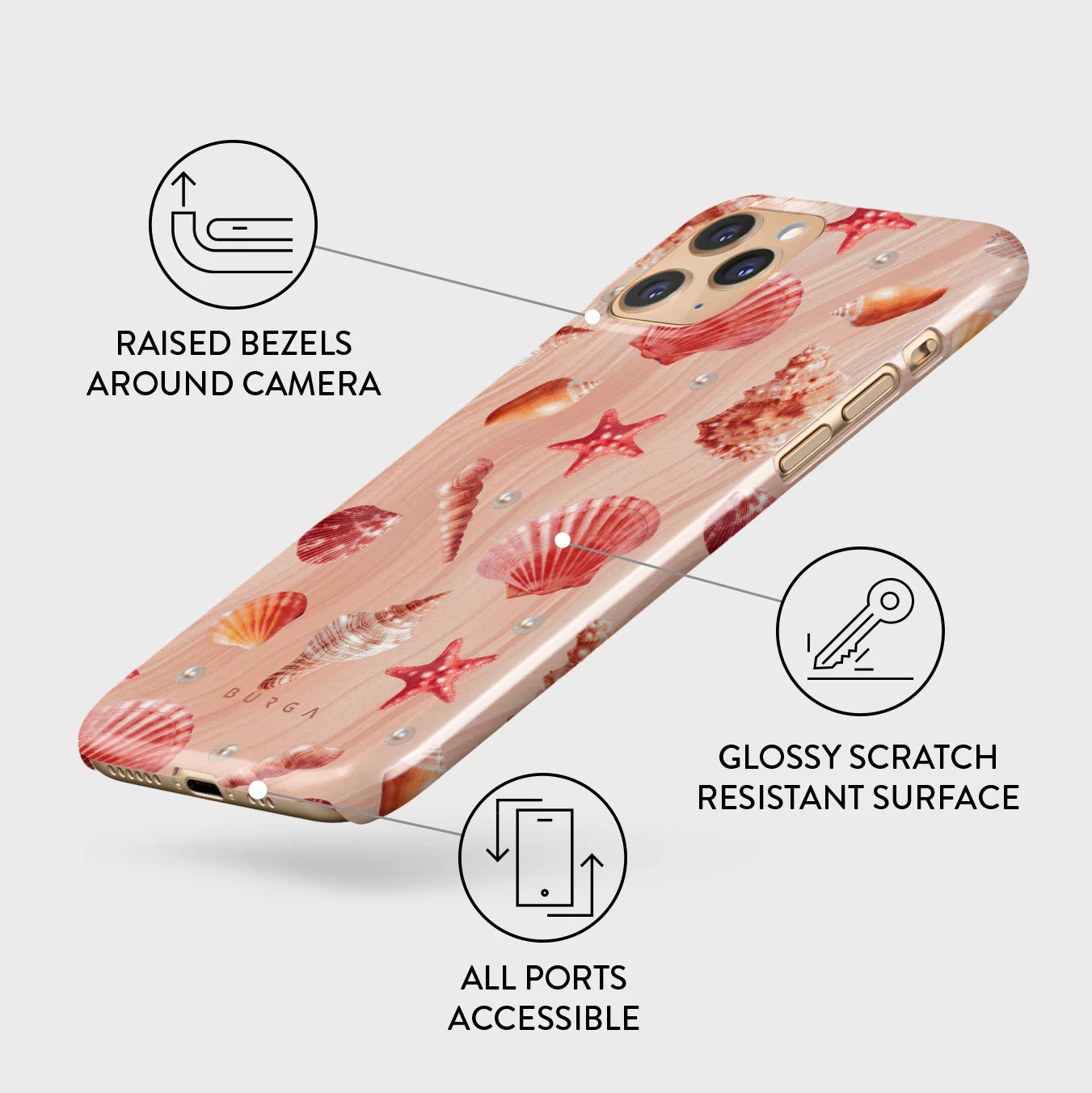 Seashells - iPhone 11 Pro Max Case - Image 3