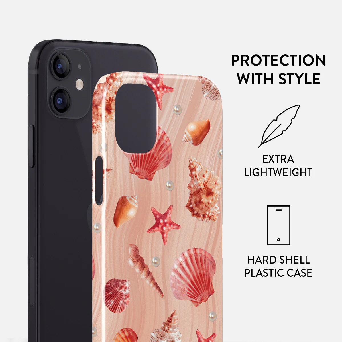 Seashells - iPhone 12 Mini Case - Image 2