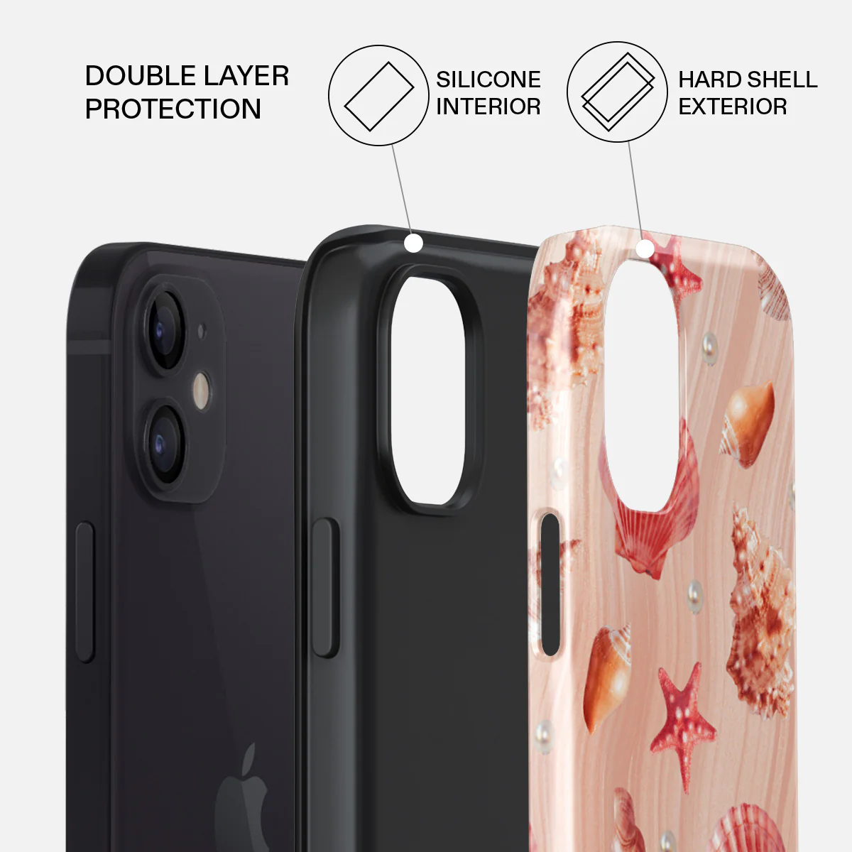 Seashells - iPhone 12 Mini Case - Image 6