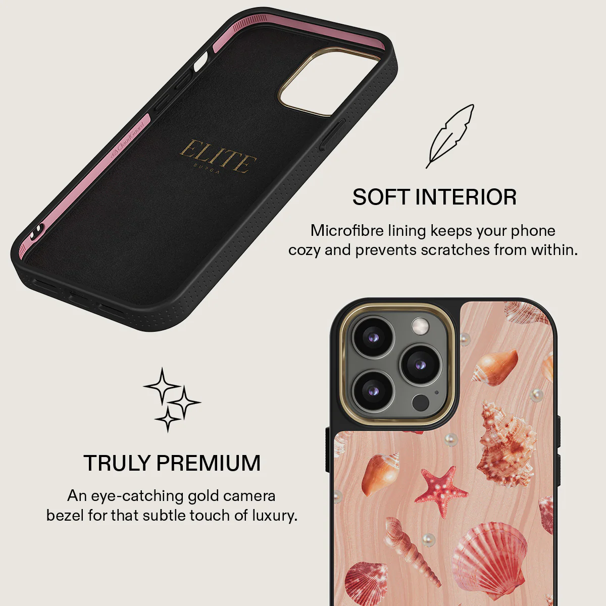 Seashells - iPhone 13 Pro Case - Image 10