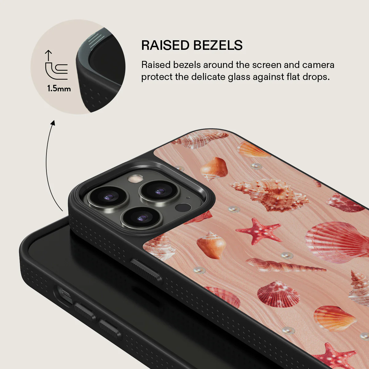 Seashells - iPhone 13 Pro Case - Image 15