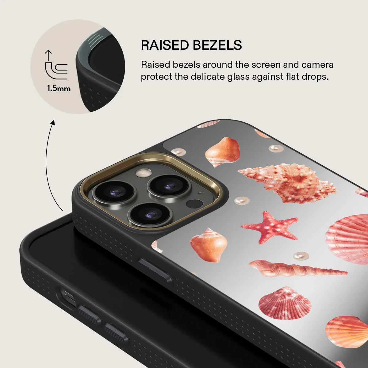 Seashells - iPhone 13 Pro Case - Image 30