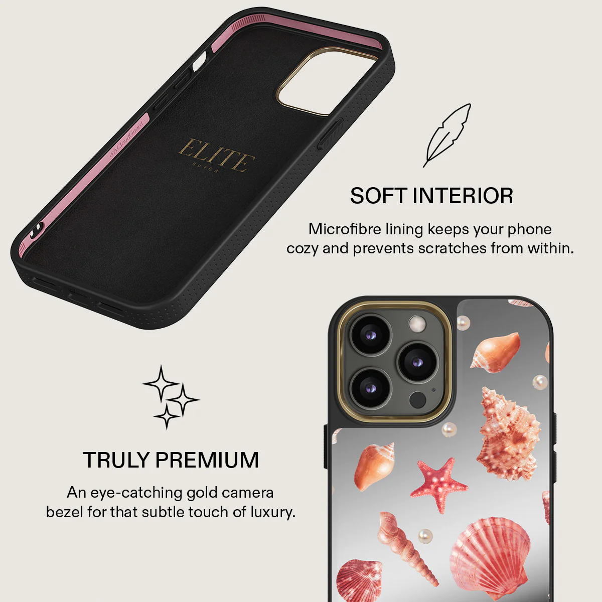 Seashells - iPhone 13 Pro Case - Image 32