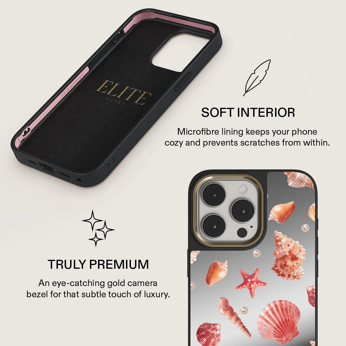 Seashells - iPhone 14 Pro Case - Image 32