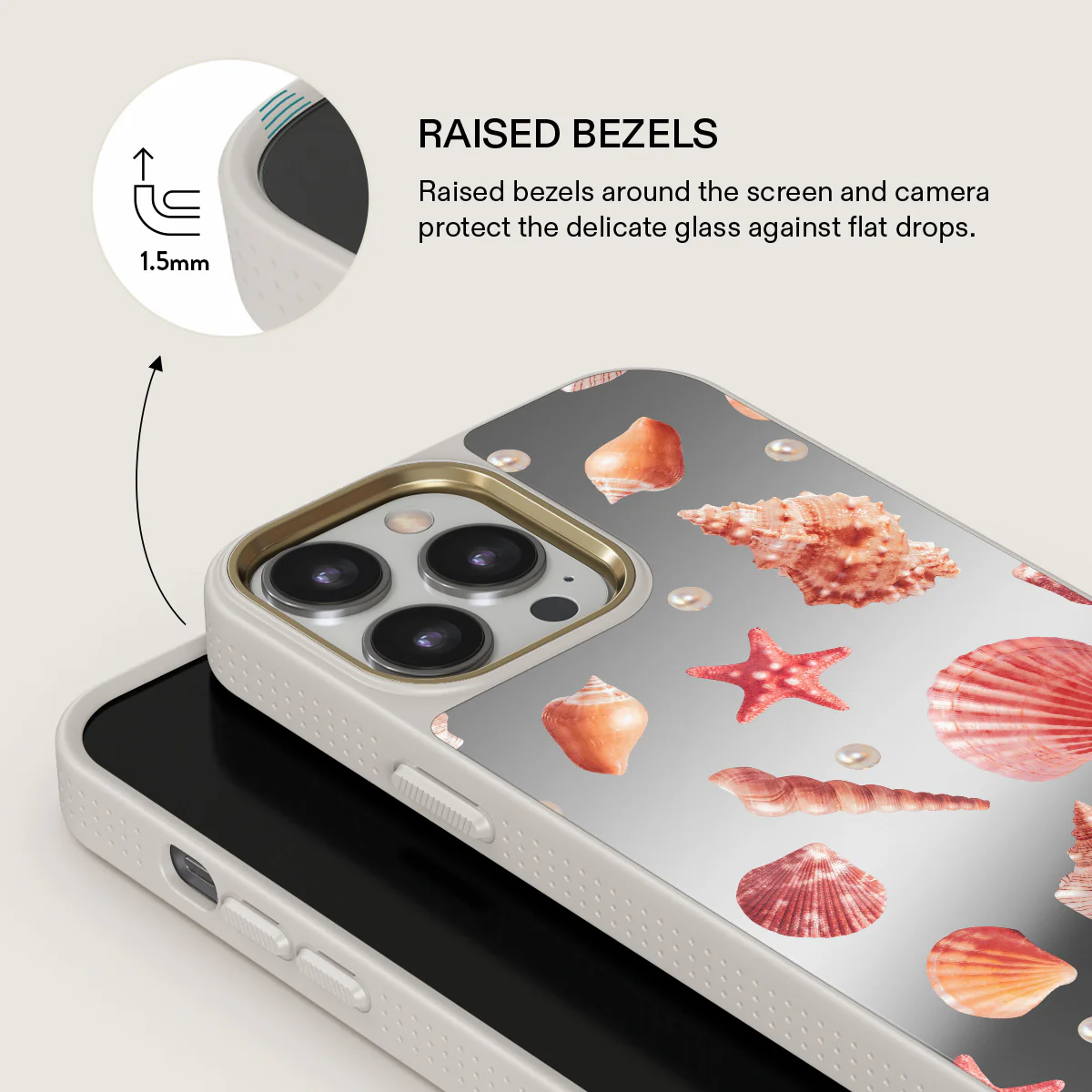 Seashells - iPhone 14 Pro Case - Image 54