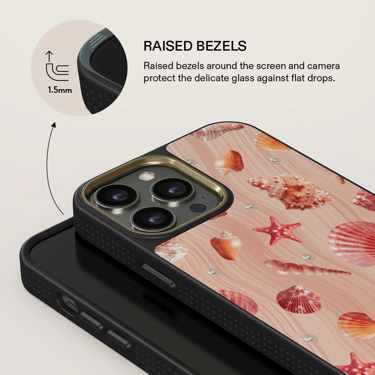 Seashells - iPhone 14 Pro Case - Image 8