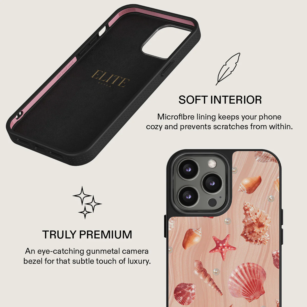 Seashells - iPhone 14 Pro Max Case - Image 17