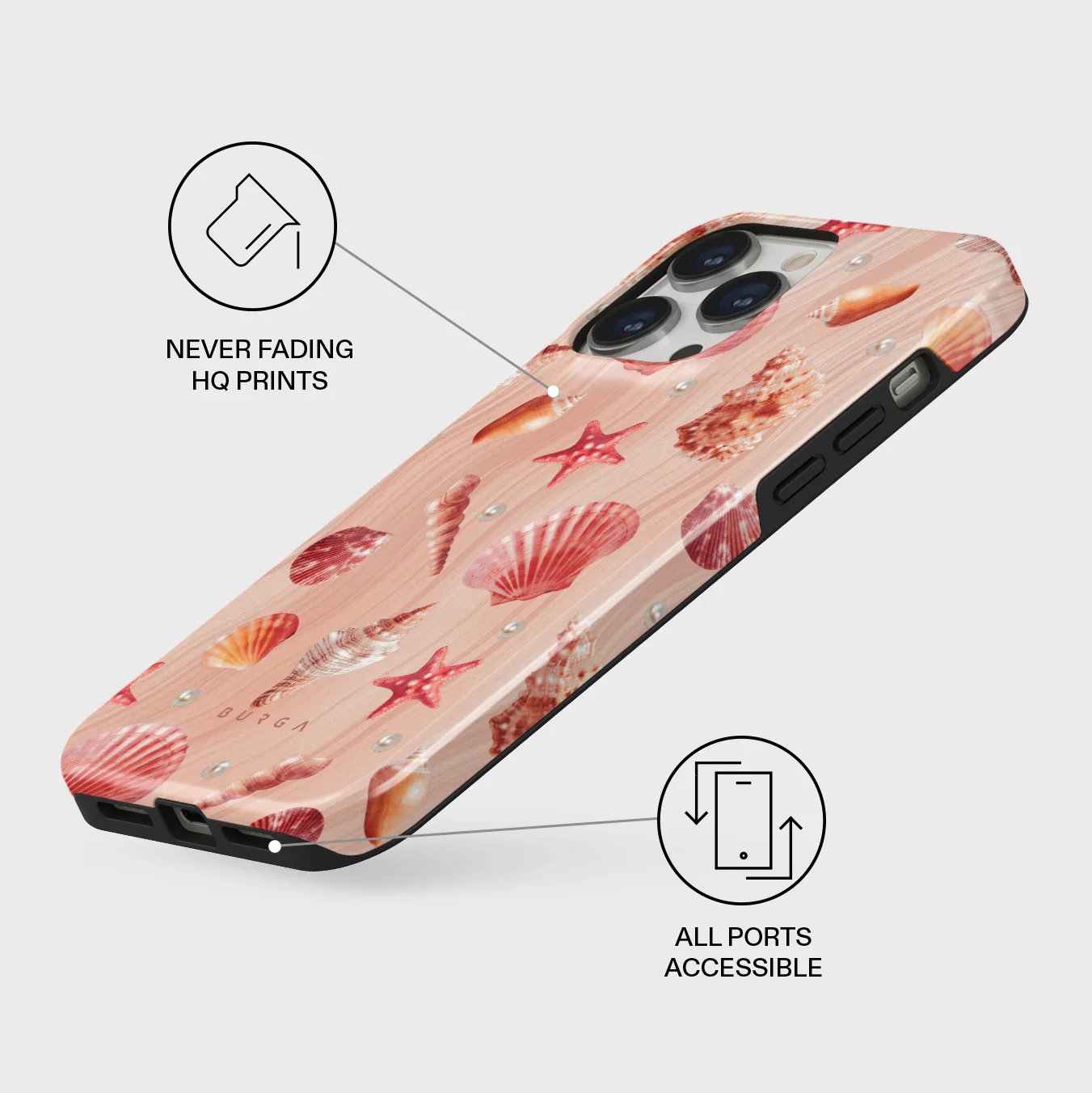 Seashells - iPhone 14 Pro Max Case - Image 3
