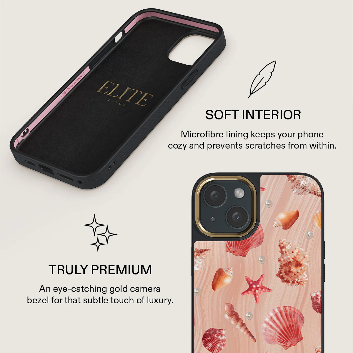 Seashells - iPhone 15 Case - Image 10