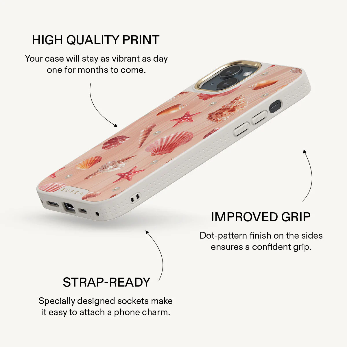 Seashells - iPhone 15 Plus Case - Image 23