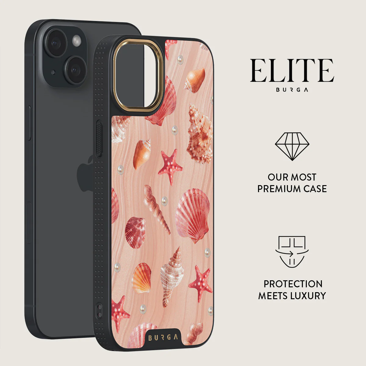 Seashells - iPhone 15 Plus Case - Image 6