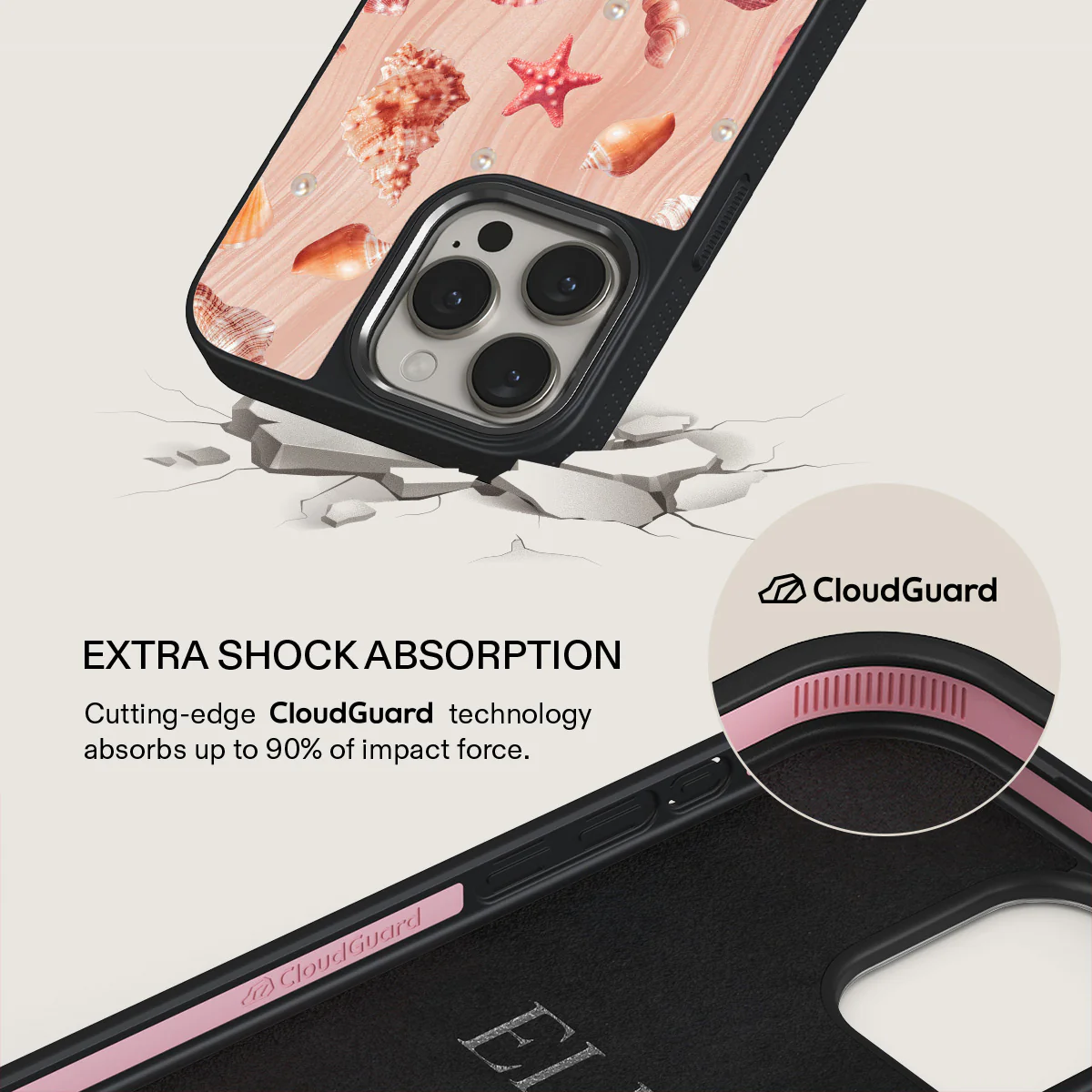 Seashells - iPhone 15 Pro Case - Image 14