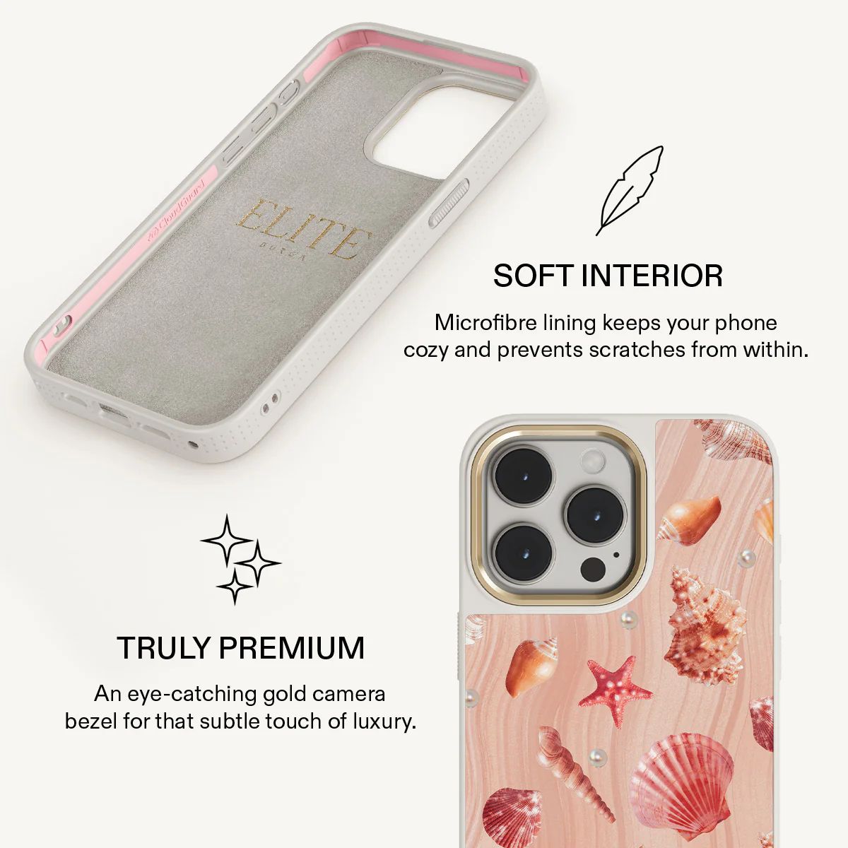 Seashells - iPhone 15 Pro Case - Image 24