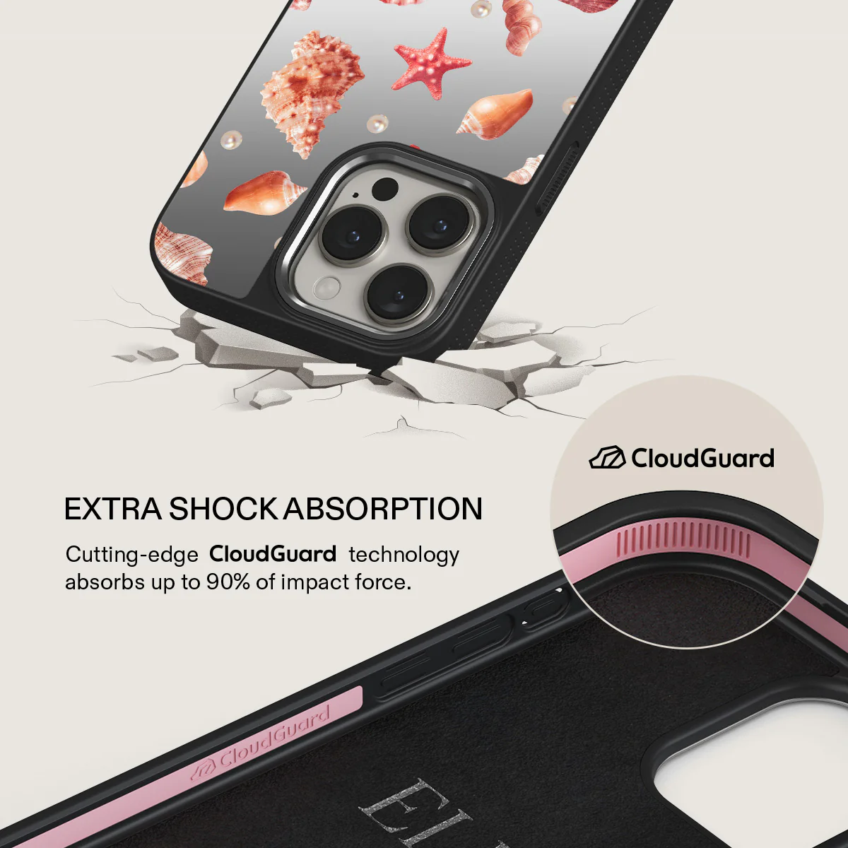 Seashells - iPhone 15 Pro Case - Image 36