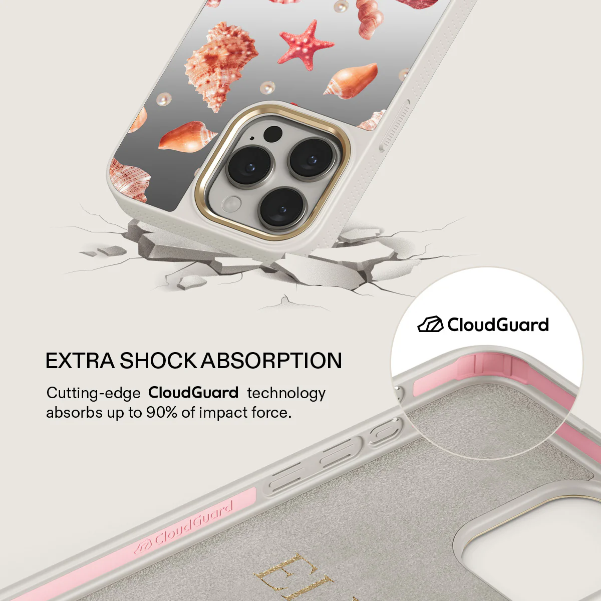Seashells - iPhone 15 Pro Case - Image 52