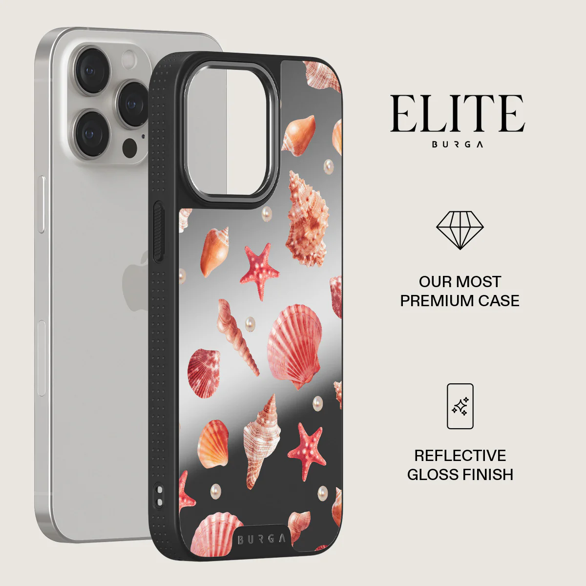 Seashells - iPhone 15 Pro Max Case - Image 35