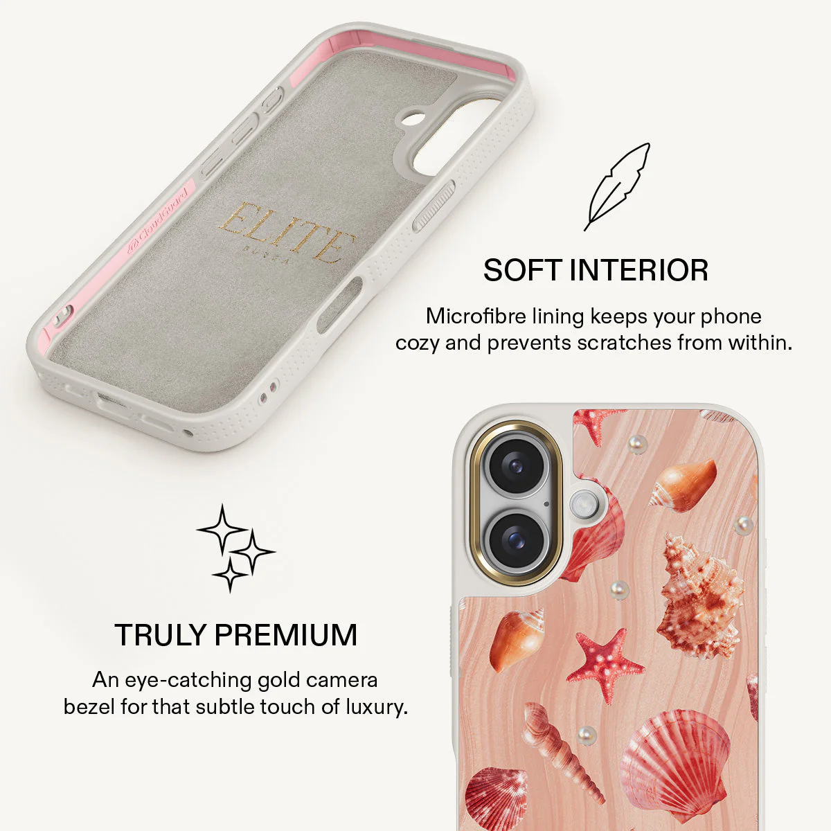 Seashells - iPhone 16 Case - Image 25