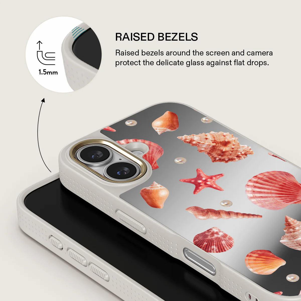 Seashells - iPhone 16 Case - Image 55