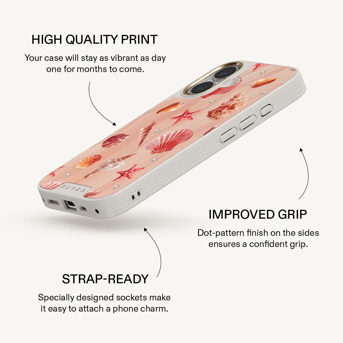 Seashells - iPhone 16 Plus Case - Image 24