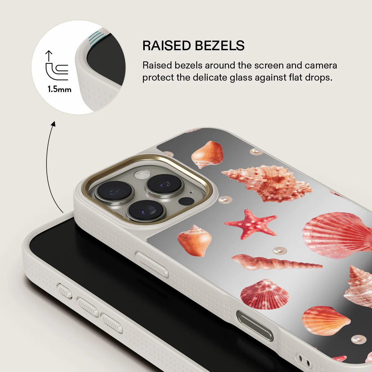 Seashells - iPhone 16 Pro Case - Image 55