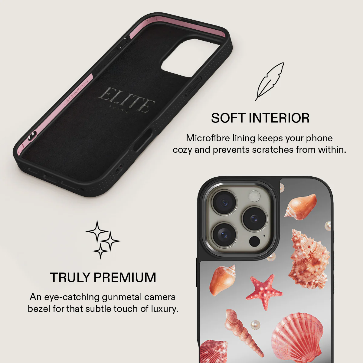 Seashells - iPhone 16 Pro Max Case - Image 41