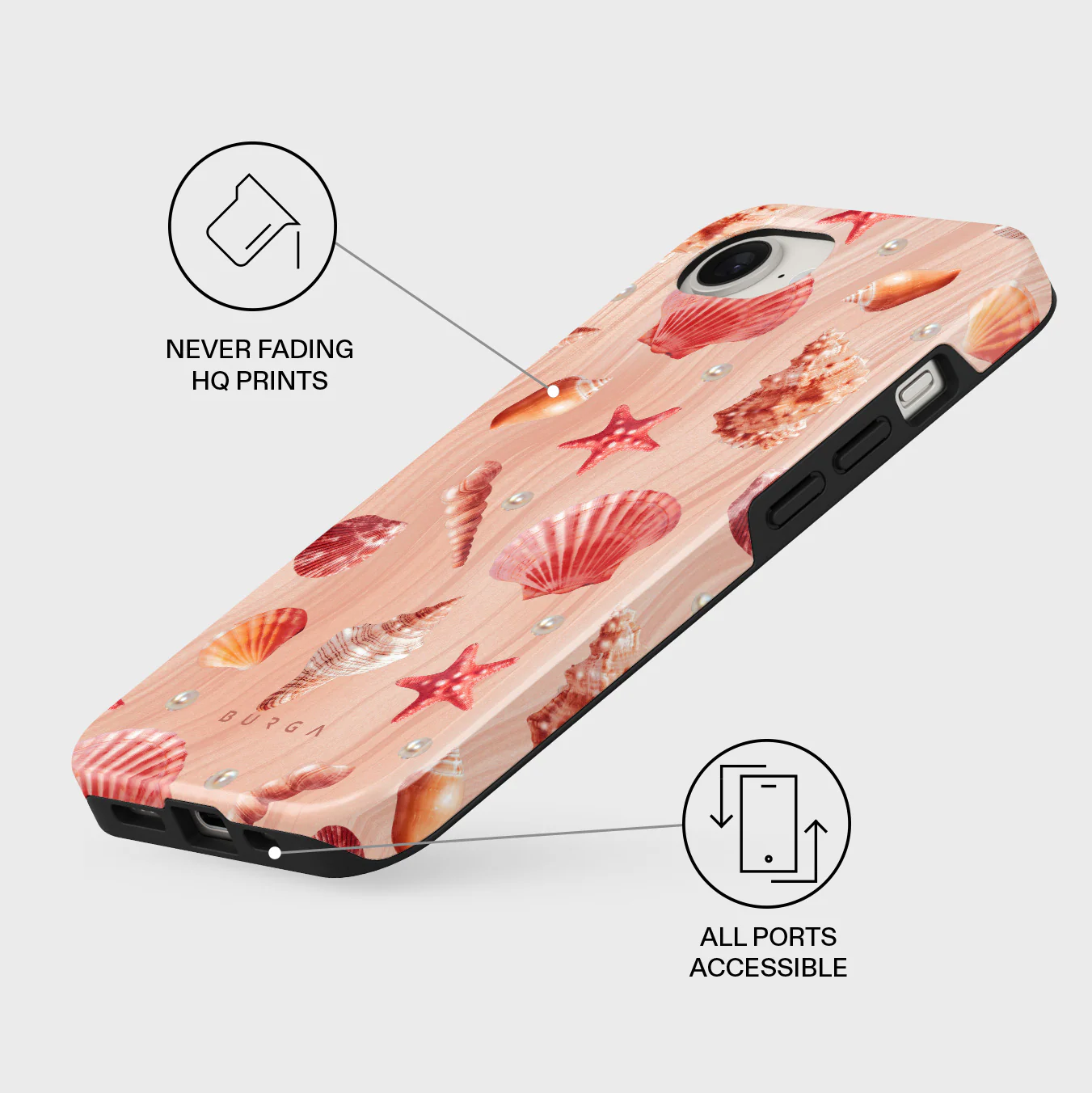 Seashells - iPhone 16e Case - Image 3