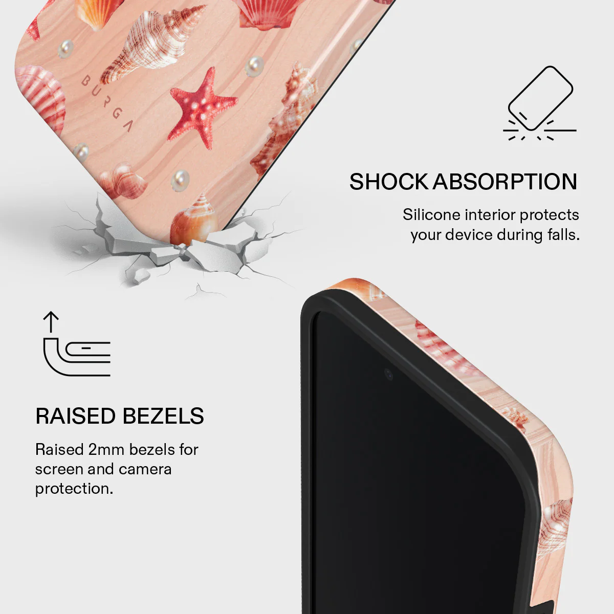 Seashells - iPhone 16e Case - Image 4