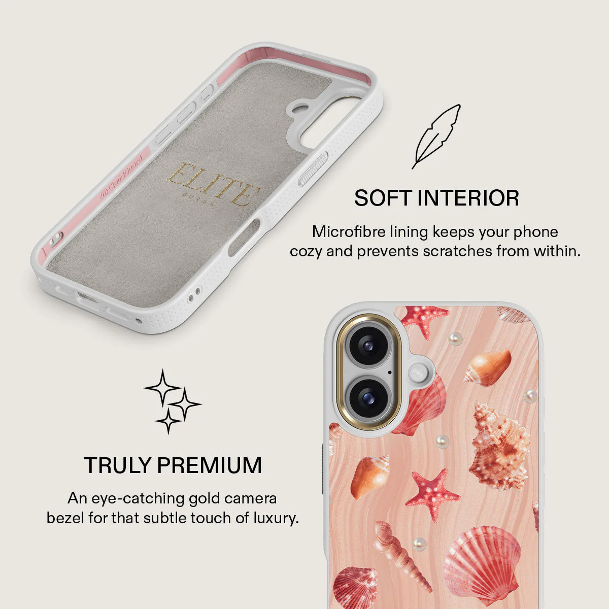 Seashells - iPhone 17 Case - Image 24